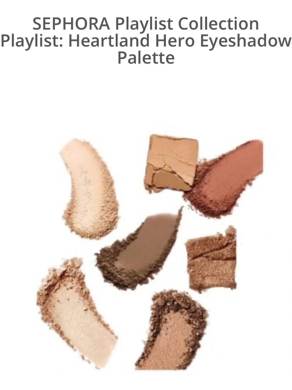 SEPHORA Playlist Collection Playlist: Heartland Hero Eyeshadow Palette